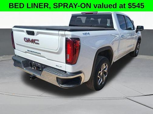 Summit White 2023 GMC Sierra 1500 SLT