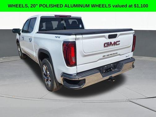 Summit White 2023 GMC Sierra 1500 SLT