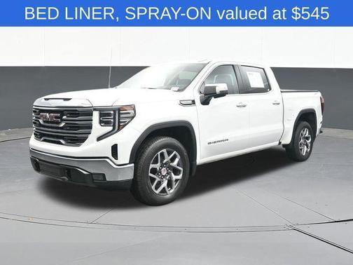 Summit White 2023 GMC Sierra 1500 SLT