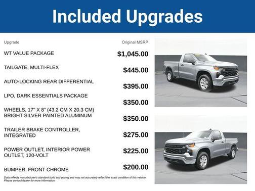Sterling Gray Metallic 2024 Chevrolet Silverado 1500 WT