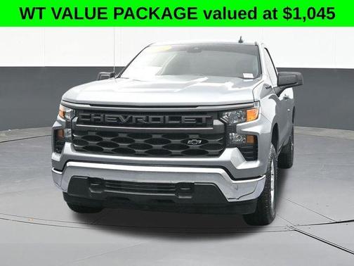 Sterling Gray Metallic 2024 Chevrolet Silverado 1500 WT