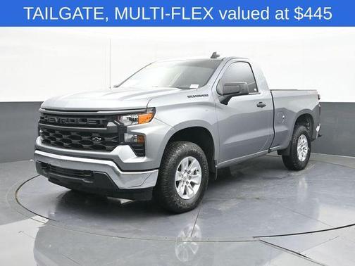 Sterling Gray Metallic 2024 Chevrolet Silverado 1500 WT