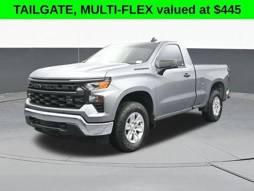 Sterling Gray Metallic 2024 Chevrolet Silverado 1500 WT