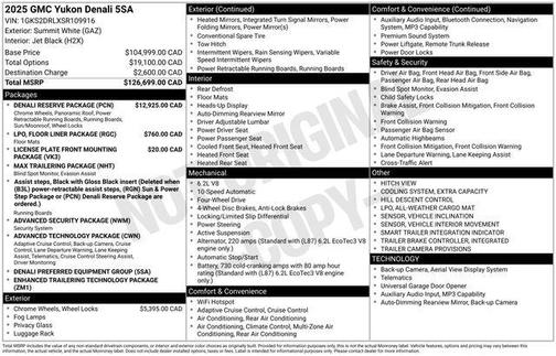 2025 GMC Yukon Denali