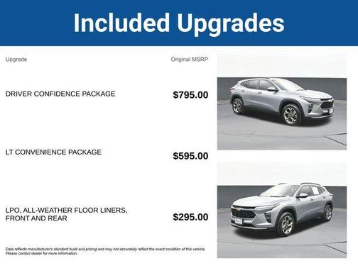 Sterling Gray Metallic 2024 Chevrolet Trax LT
