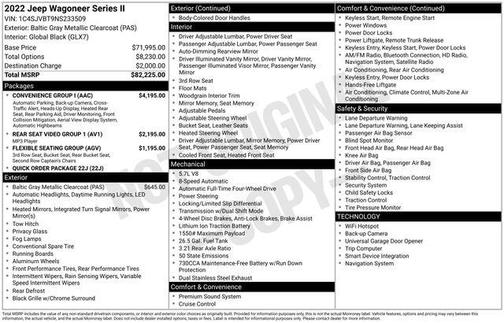 2022 Jeep Wagoneer Series II