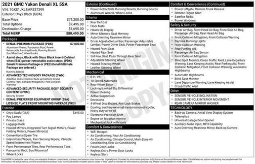 2021 GMC Yukon XL Denali
