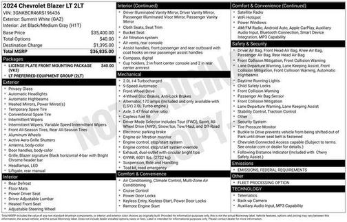 2024 Chevrolet Blazer LT