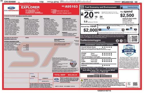 Gray Metallic 2021 Ford Explorer ST
