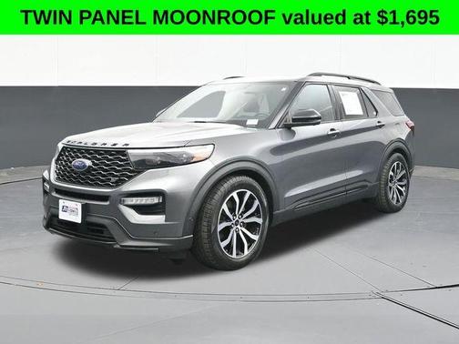 Gray Metallic 2021 Ford Explorer ST