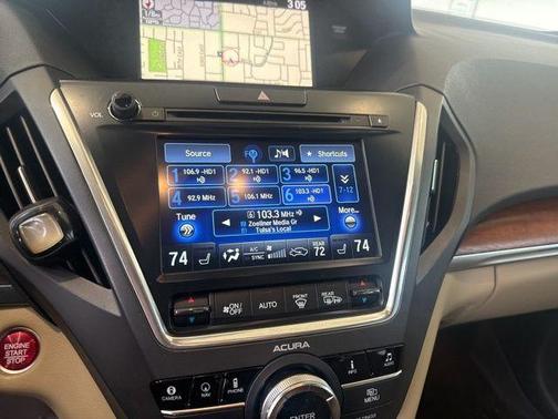 White 2017 Acura MDX 3.5L w/Advance Package