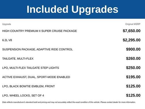 2026 Chevrolet Silverado 1500 High Country