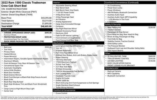 2022 RAM 1500 Classic Tradesman