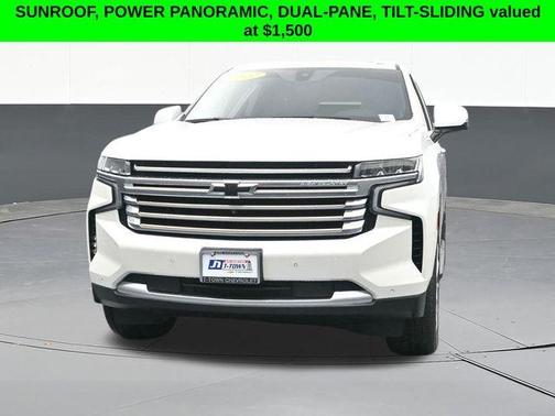 Iridescent Pearl Tricoat 2022 Chevrolet Tahoe High Country