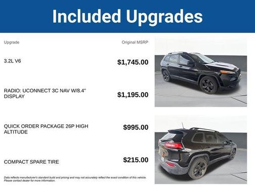 Diamond Black 2017 Jeep Cherokee Limited