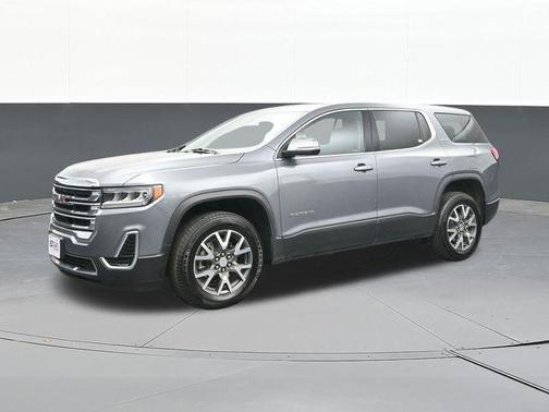 Satin Steel Metallic 2022 GMC Acadia SLE