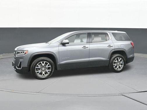 Satin Steel Metallic 2022 GMC Acadia SLE