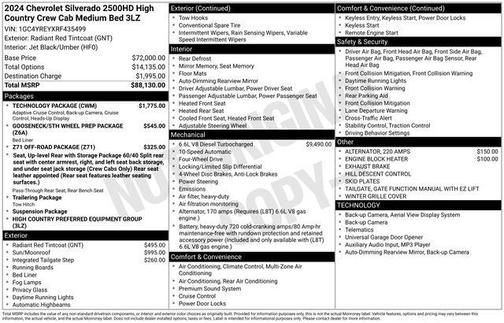 2024 Chevrolet Silverado 2500 High Country