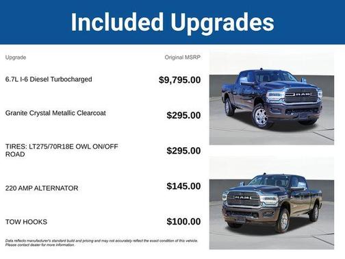 Granite Crystal Clearcoat Metallic 2024 RAM 2500 Laramie