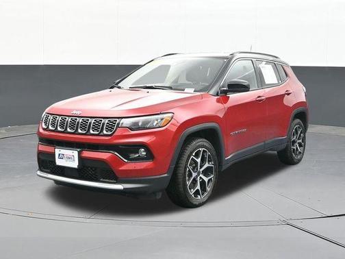 Red 2025 Jeep Compass Limited