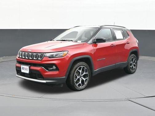 Red 2025 Jeep Compass Limited