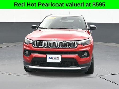 Red 2025 Jeep Compass Limited