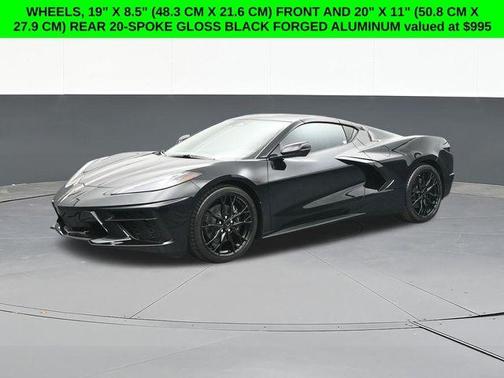 Black 2026 Chevrolet Corvette Stingray w/2LT