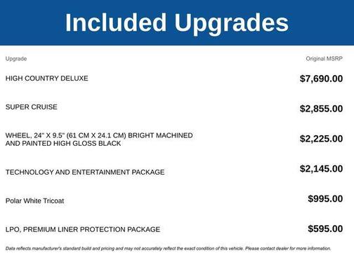2026 Chevrolet Tahoe High Country