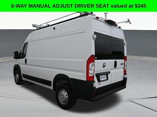 Bright White Clearcoat 2023 RAM ProMaster 1500 Base