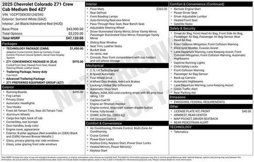 2025 Chevrolet Colorado Z71
