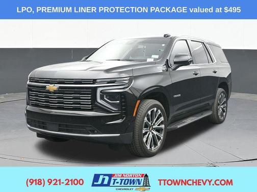 Black 2025 Chevrolet Tahoe High Country