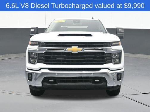 Summit White 2025 Chevrolet Silverado 2500 LT