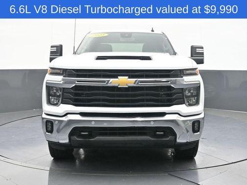 Summit White 2025 Chevrolet Silverado 2500 LT