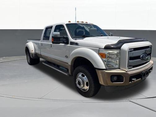 White Platinum Clearcoat Metallic 2012 Ford F-450 King Ranch