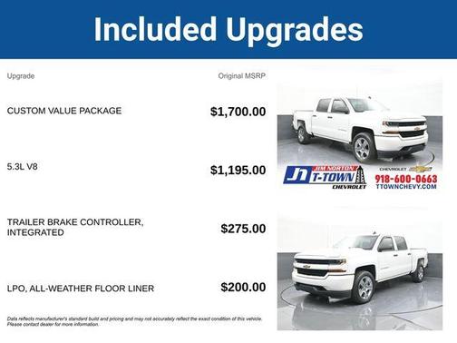 2018 Chevrolet Silverado 1500 Custom