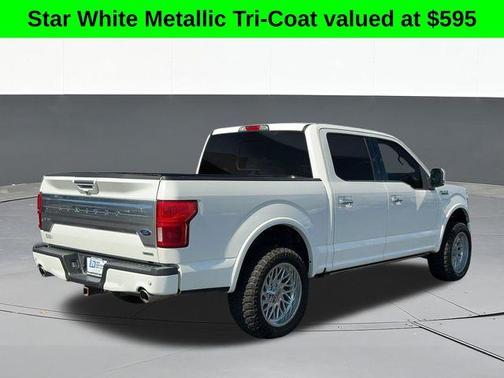 White Metallic 2020 Ford F-150 Limited