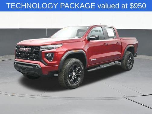 Volcanic Red 2024 GMC Canyon Elevation