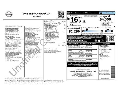 2018 Nissan Armada SL