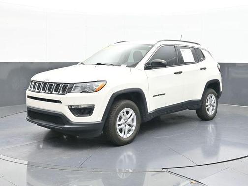 White Clearcoat 2021 Jeep Compass Sport