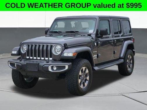 Granite Crystal Clearcoat Metallic 2018 Jeep Wrangler Unlimited Sahara