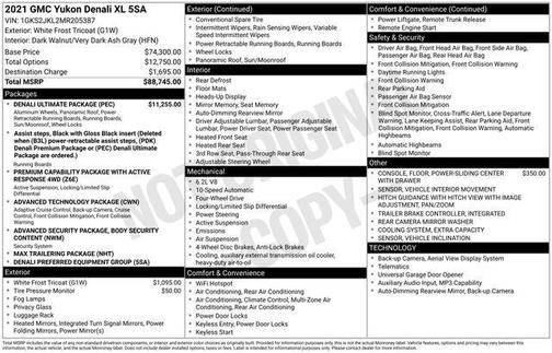 2021 GMC Yukon XL Denali