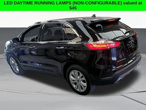 Black Metallic 2024 Ford Edge Titanium