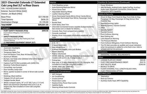 2021 Chevrolet Colorado LT