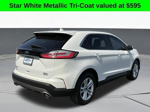 White Metallic 2020 Ford Edge SEL
