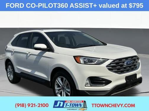 White Metallic 2020 Ford Edge SEL
