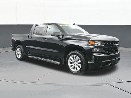 Black 2022 Chevrolet Silverado 1500 Limited Custom