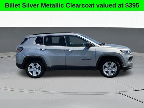 Billet Silver Metallic Clearcoat 2022 Jeep Compass Latitude