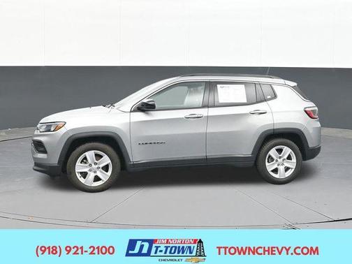 Billet Silver Metallic Clearcoat 2022 Jeep Compass Latitude