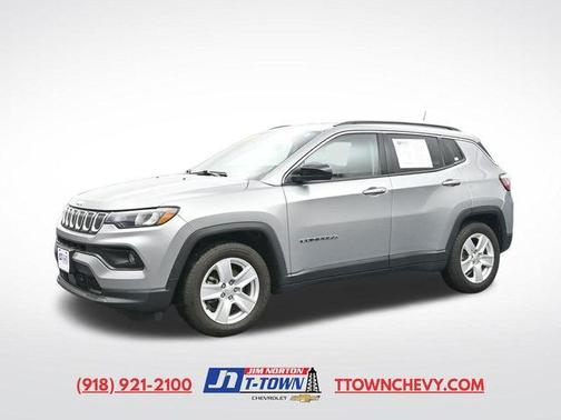 Billet Silver Metallic Clearcoat 2022 Jeep Compass Latitude