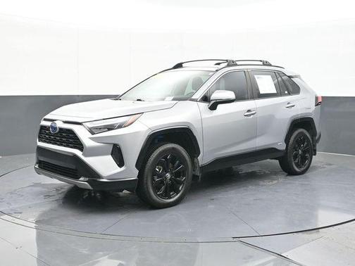 Silver Sky Metallic 2024 Toyota RAV4 Hybrid SE